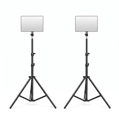 Studio Offer – Complete Content Creator Kit (2 Lights + 3 Tripods + Wireless Mic + RGB Stick)